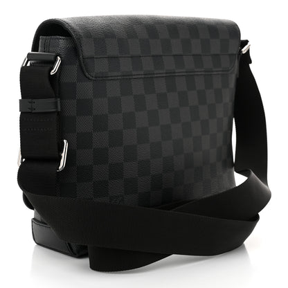 Louis Vuitton Damier Graphite District PM 3 of 10