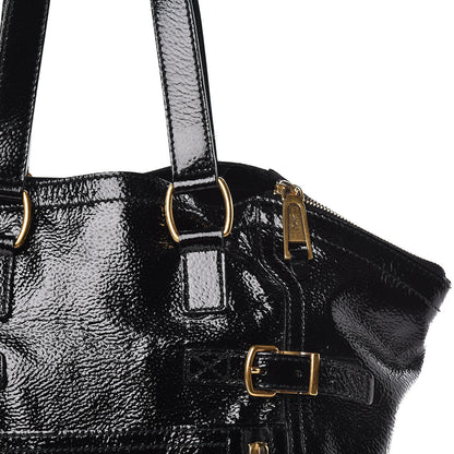 Saint Laurent Patent Small Downtown Black 8 of 15