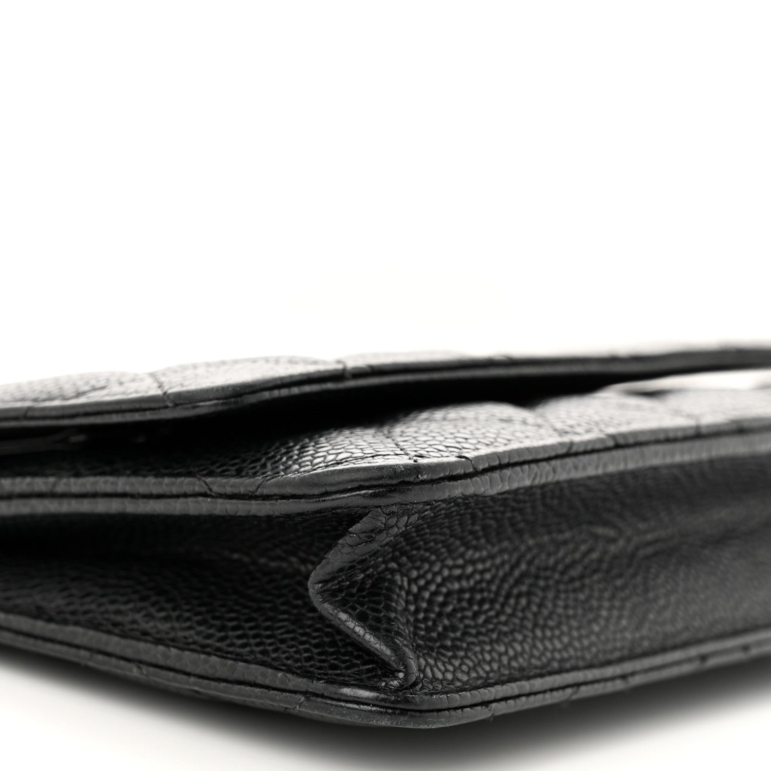Chanel Caviar Quilted Wallet On Chain WOC Black 10 of 14