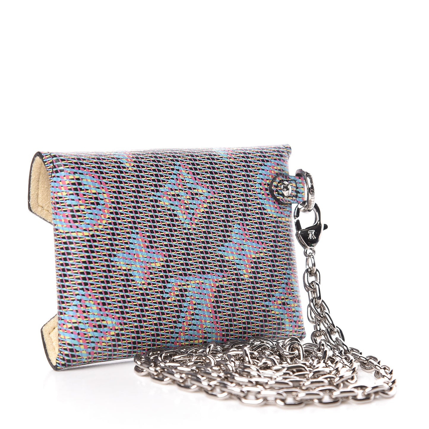 Monogram LV Pop Kirigami Necklace Blue