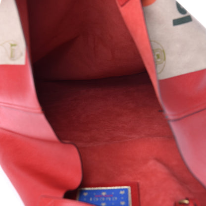 Gucci Calfskin Large Elton John Levon-Goodbye Tote Red 6 of 13
