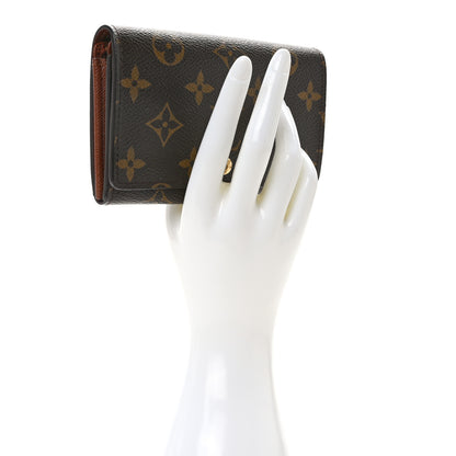 Louis Vuitton Monogram Porte-Monnaie Tresor Wallet 2 of 9