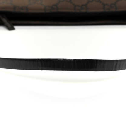 Gucci Nylon Monogram Flat Messenger Bag Brown 18 of 18