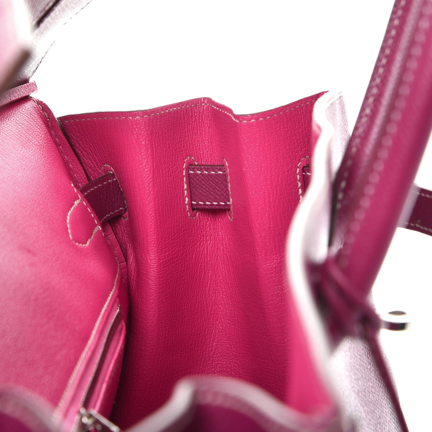 Hermes Epsom Candy Birkin 35 Tosca Rose Tyrien 14 of 42