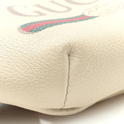 Gucci Grained Calfskin Small Logo Belt Bag White 7 of 8