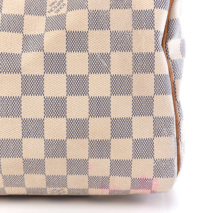 Louis Vuitton Damier Azur Speedy 35 26 of 33
