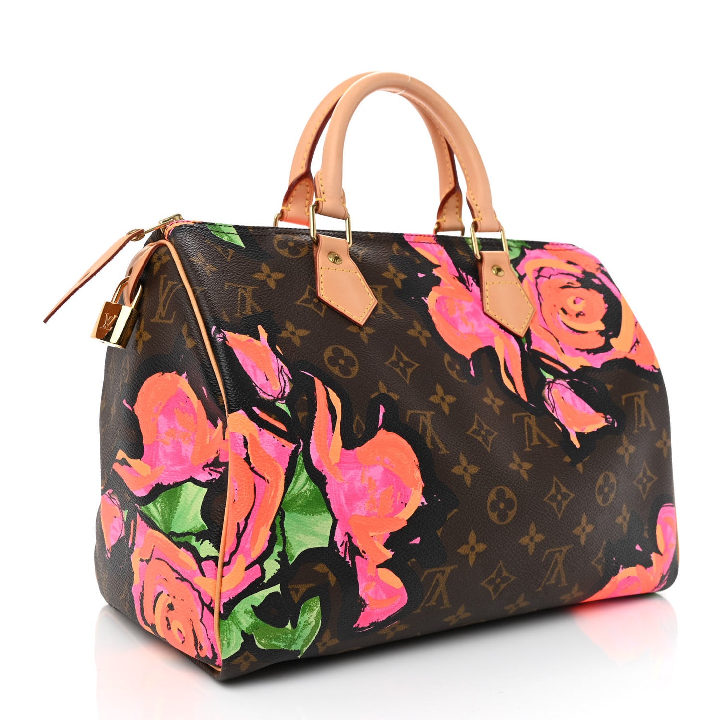 Monogram Roses Speedy 30