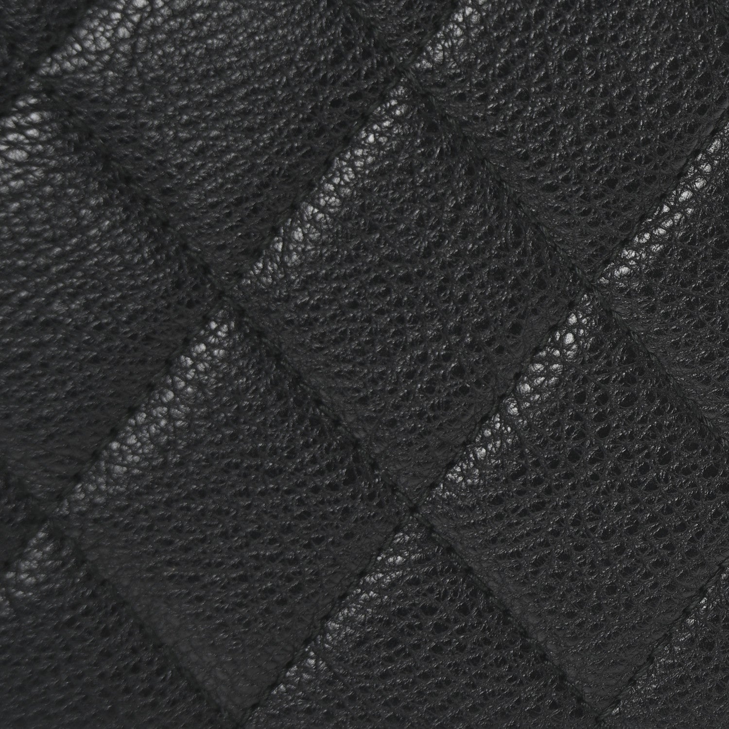 Chanel Calfskin Quilted Large Boy Gusset Flap Wallet Black 11 of 12