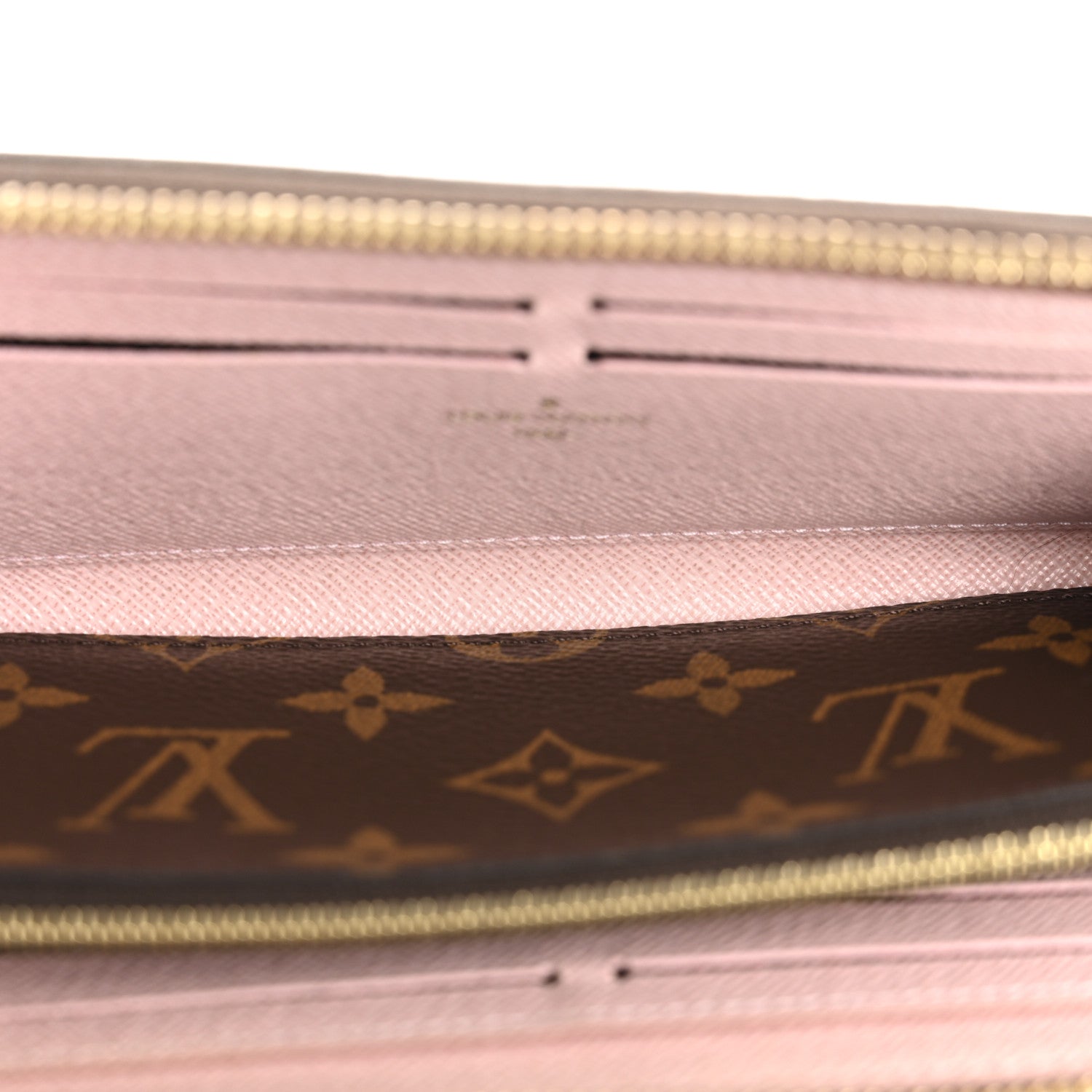 Louis Vuitton Monogram Clemence Wallet Rose Ballerine 5 of 13