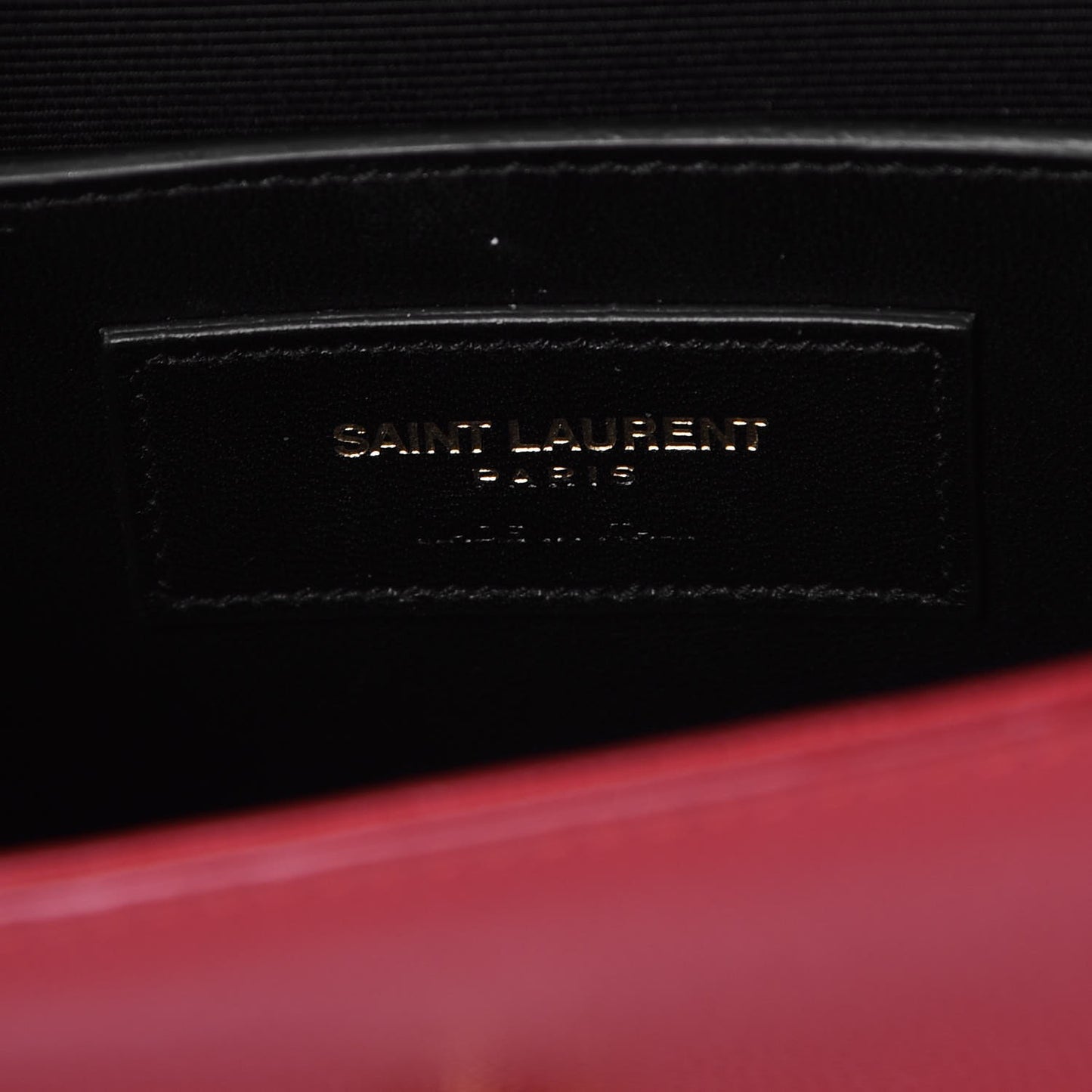Grain De Poudre Small Monogram Kate Satchel Red