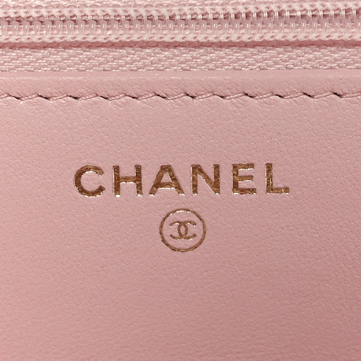 Chanel Lambskin Quilted CC Camellia Crush Wallet on Chain WOC Pink 7 of 12