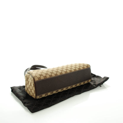 Gucci Monogram Medium Charmy Shoulder Bag Dark Brown 4 of 7