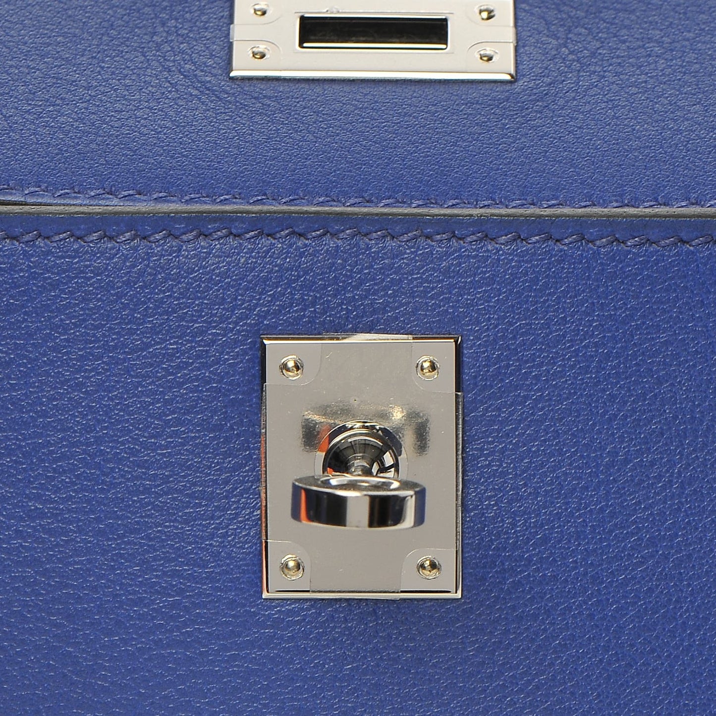 Swift Kelly Pochette Clutch Bleu Electrique