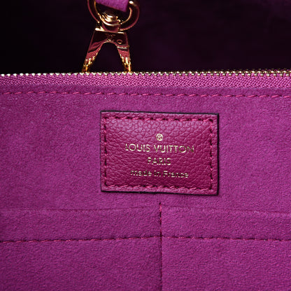 Louis Vuitton Calfskin Monogram Kimono Tote Grape 5 of 10
