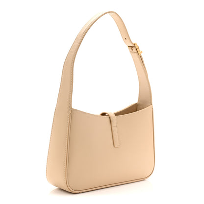 Saint Laurent Smooth Calfskin Le 5 A 7 Hobo Dark Beige 3 of 10