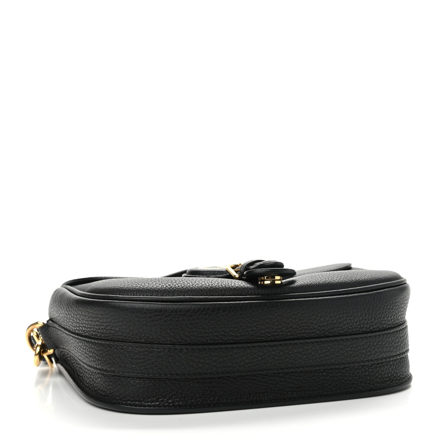Christian Dior Grained Calfskin Medium Bobby Flap Black 4 of 10