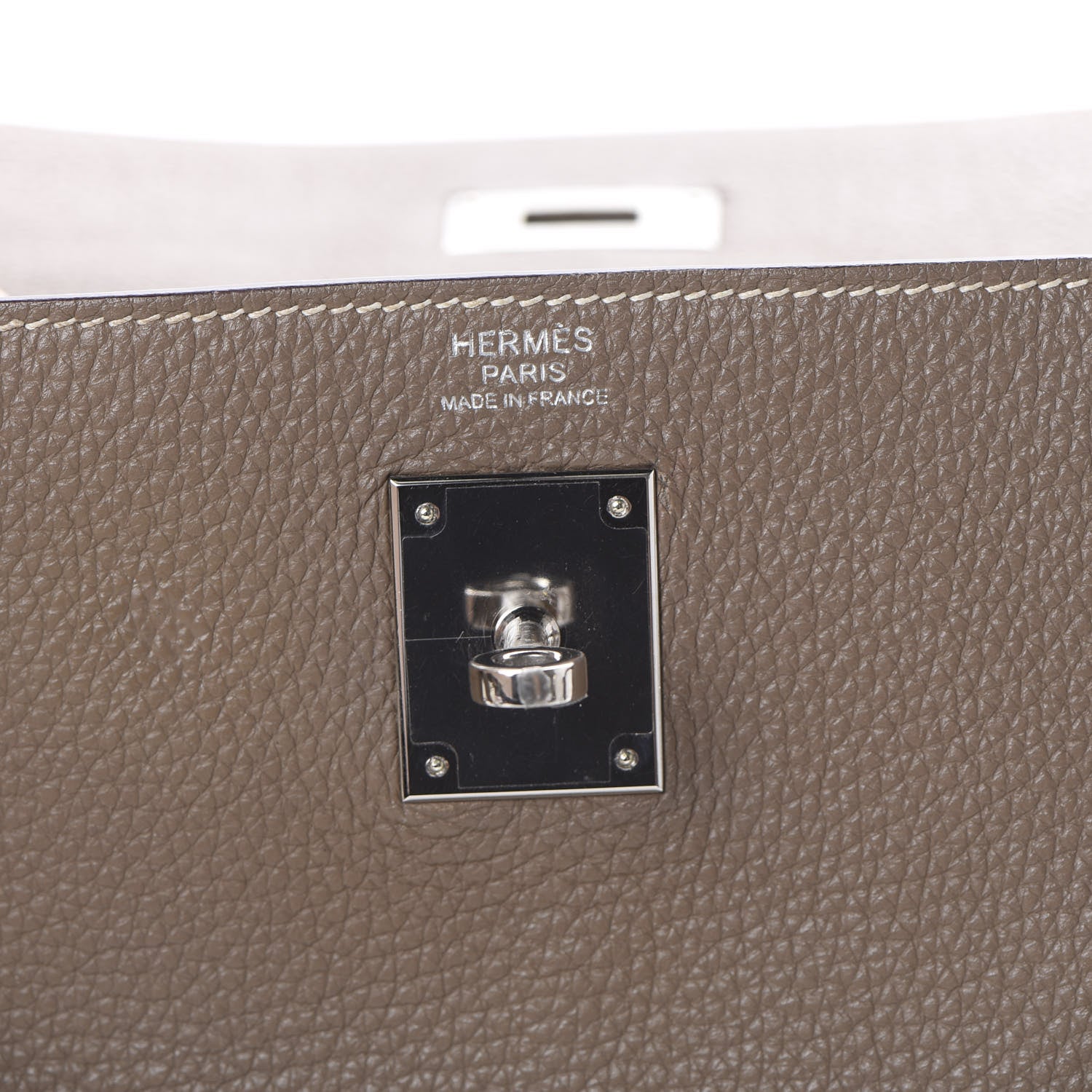 Hermes Togo Kelly Retourne 32 Etoupe 25 of 39