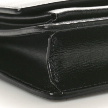Saint Laurent Calfskin Monogram Sunset Chain Wallet Black 8 of 11