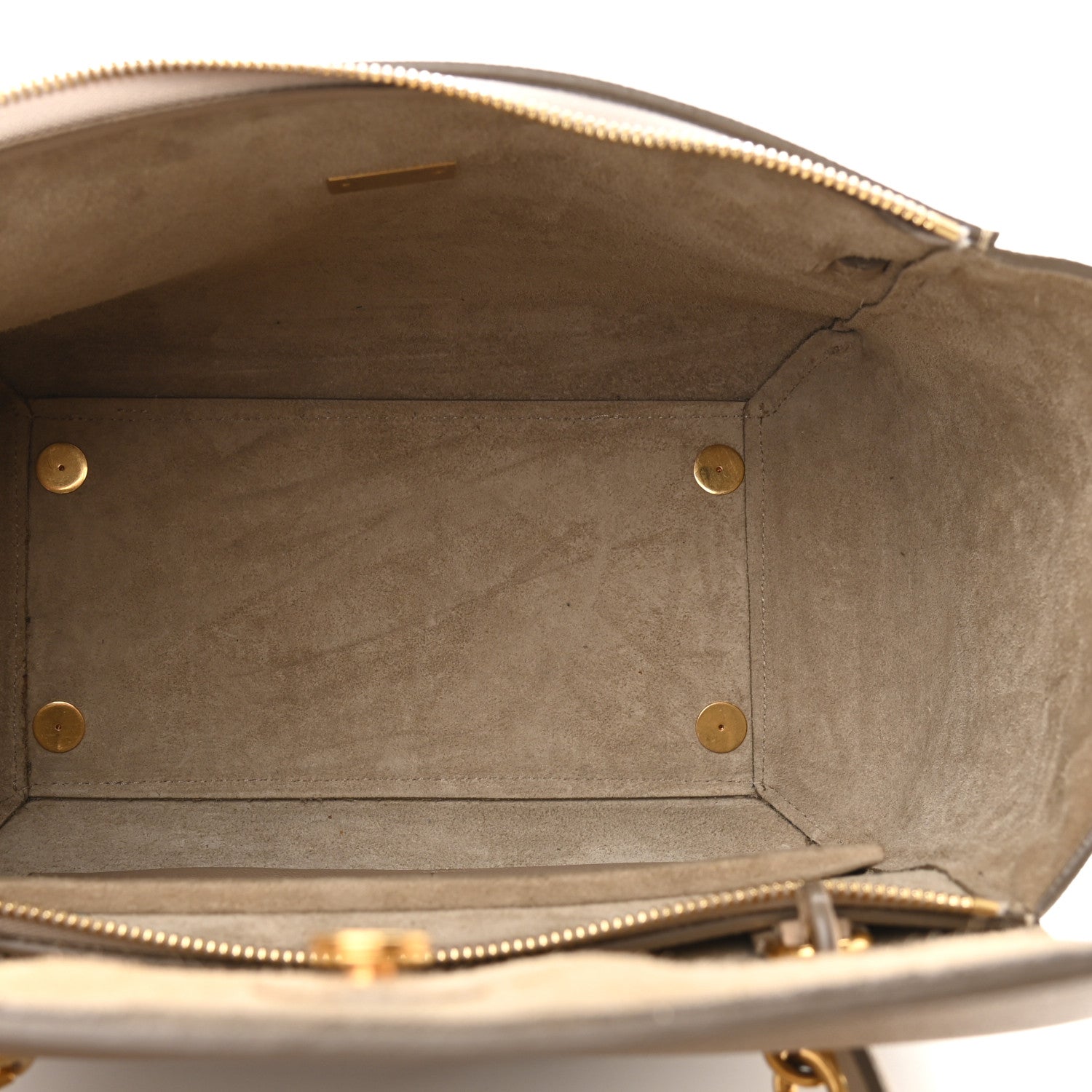 Celine Grained Calfskin Mini Belt Bag Light Taupe 4 of 12