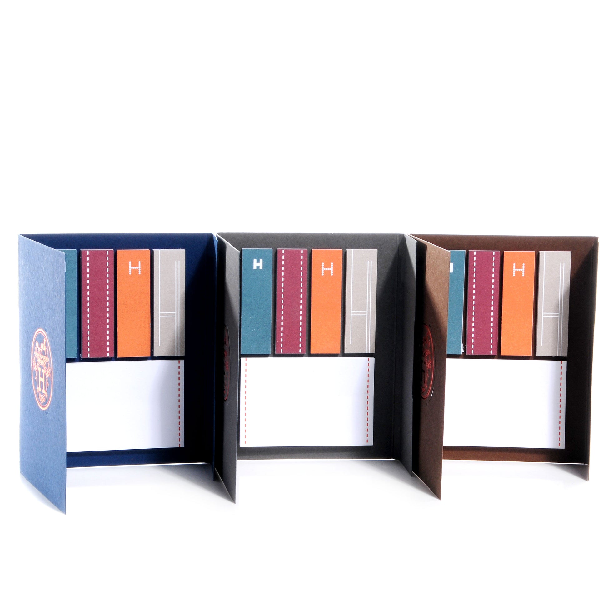 Hermes Leather Post It Notepad 3 Refill 3 of 5