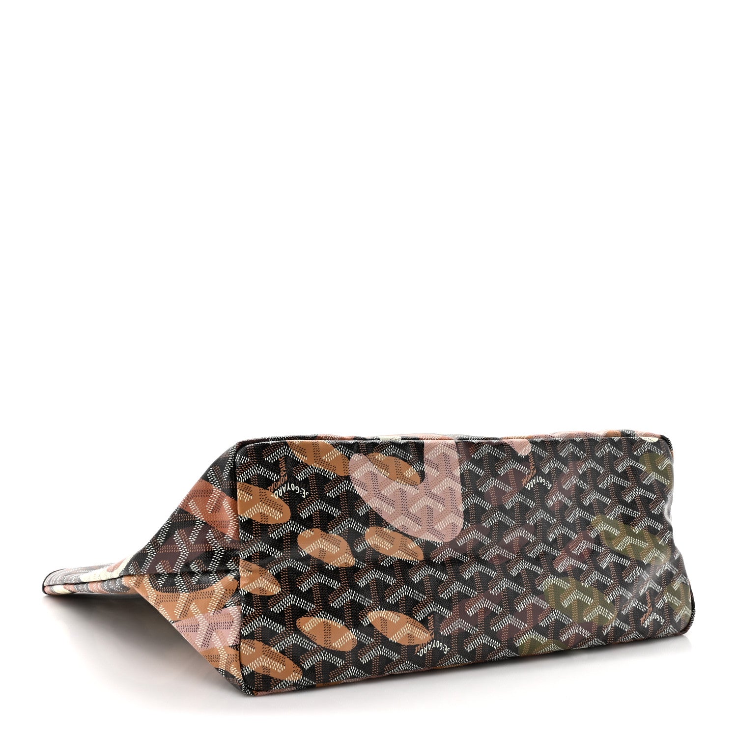 Goyard Goyardine Saint Louis Lettres Camouflage PM Black Pink Multicolor 5 of 12