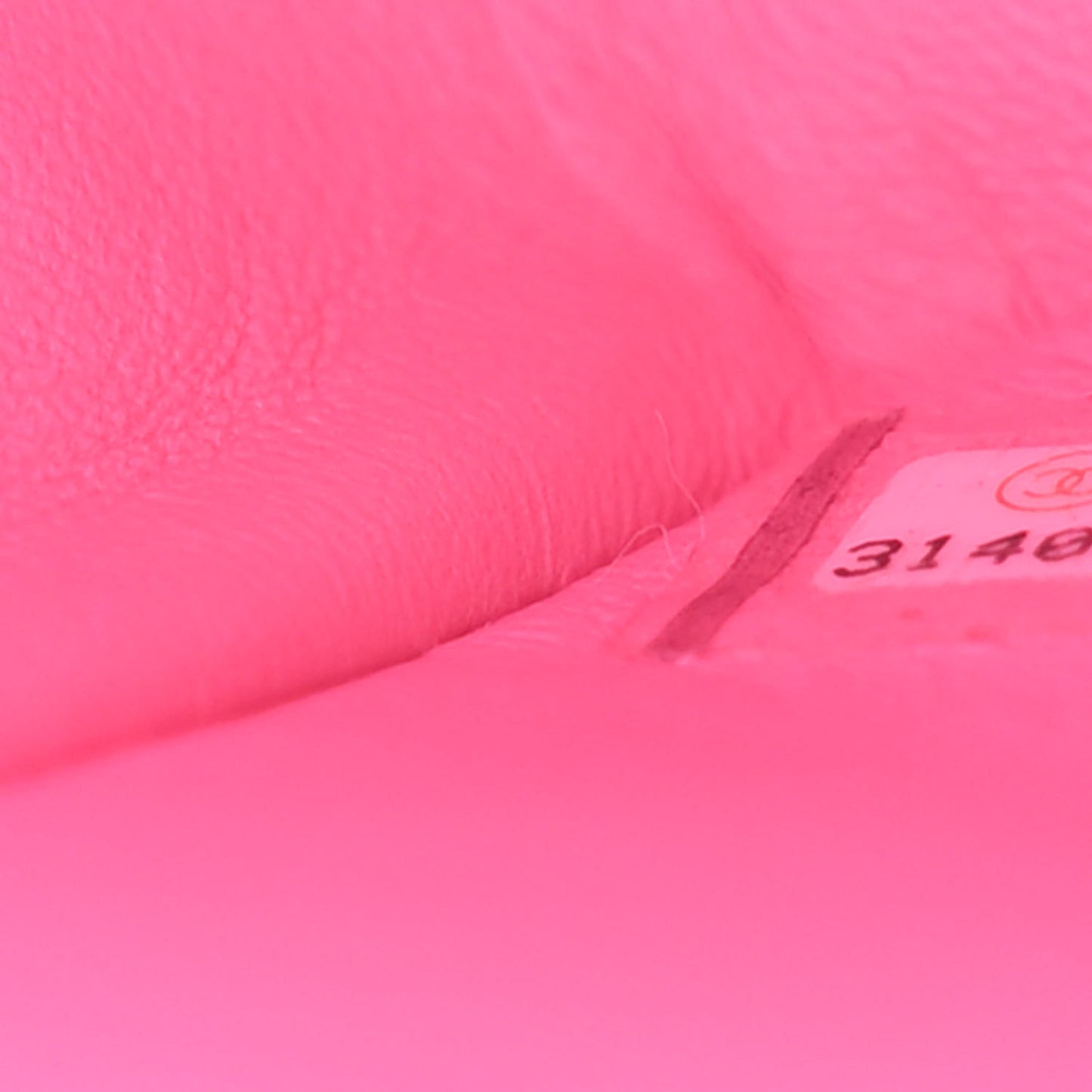 Lambskin Quilted Medium Double Flap Neon Pink