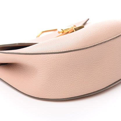 Chloe Grained Lambskin Drew Shoulder Bag Cement Pink 8 of 10