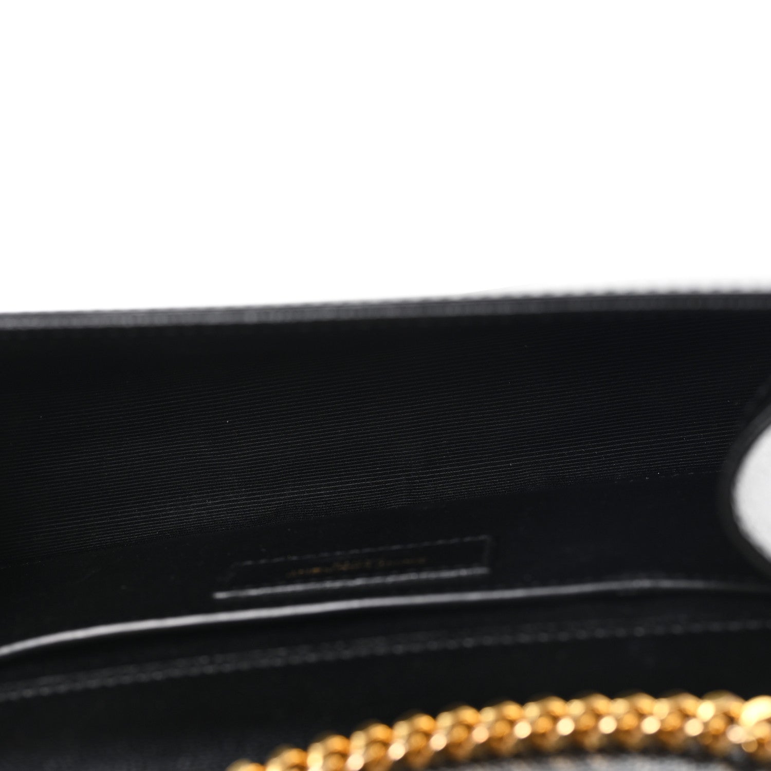 Saint Laurent Grain De Poudre Small Monogram Kate Satchel Black 5 of 11