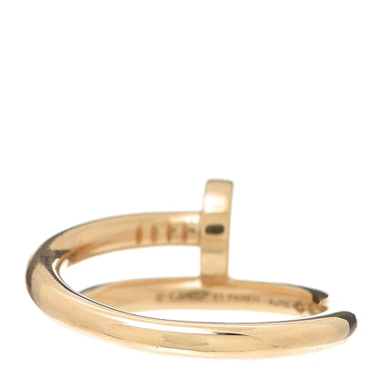 Cartier 18K Yellow Gold Juste Un Clou Ring 61 9.5 3 of 5