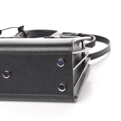 Saint Laurent Grained Calfskin Nano Sac De Jour Black 10 of 10