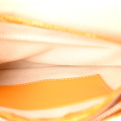 Goyard Goyardine Plumet Wallet Clutch Yellow 5 of 9