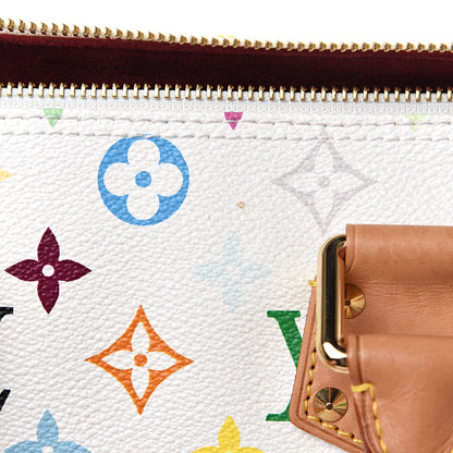Louis Vuitton Monogram Multicolor Speedy 30 White 6 of 12