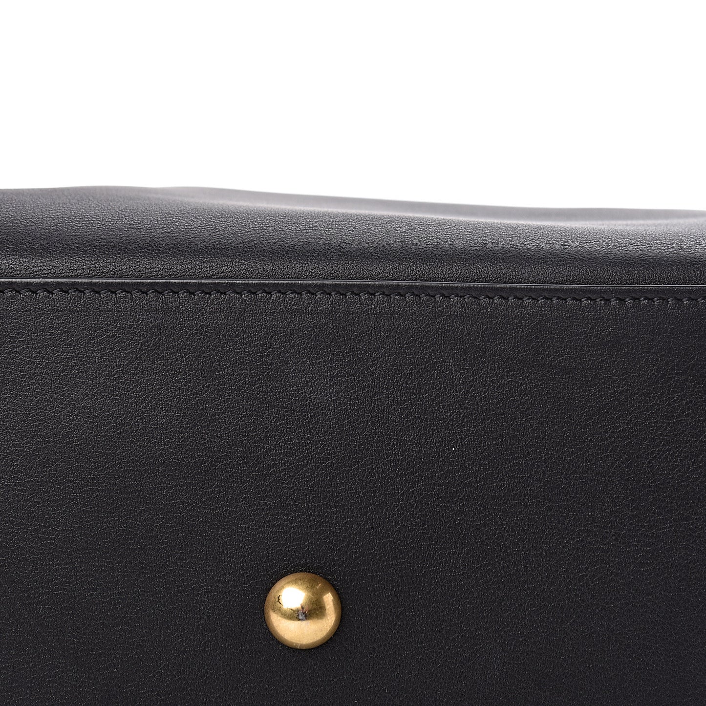 Calfskin Small Classic Y Cabas Black