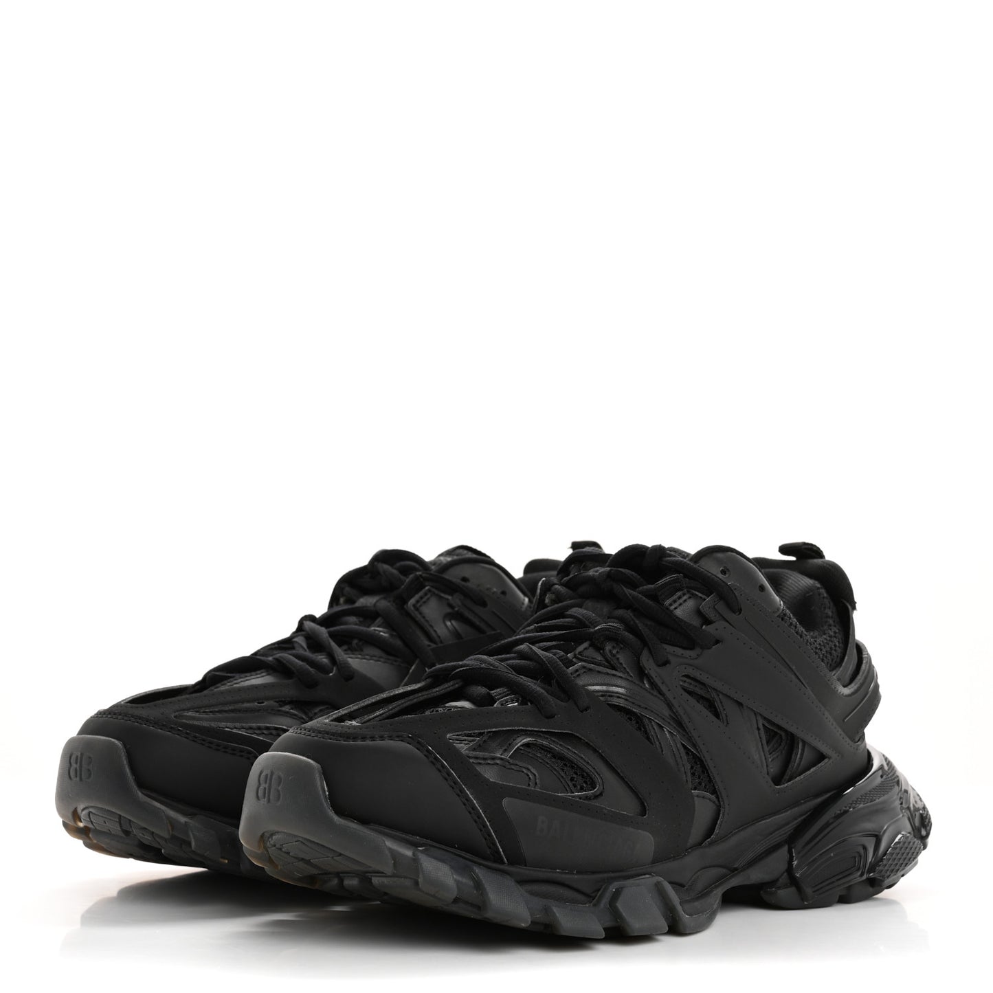 Mesh Nylon Mens Track Sneakers 40 Black