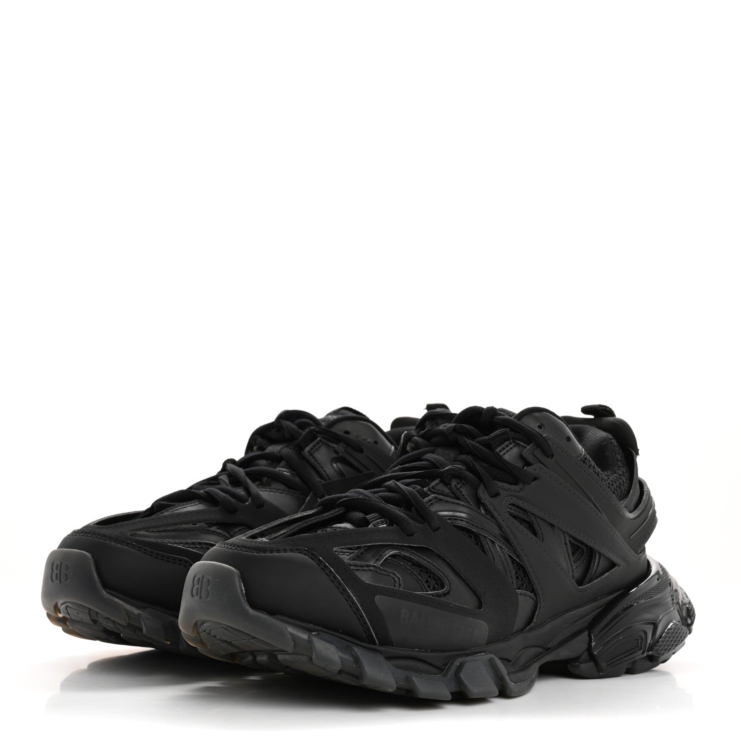 Balenciaga Mesh Nylon Mens Track Sneakers 40 Black 4 of 13