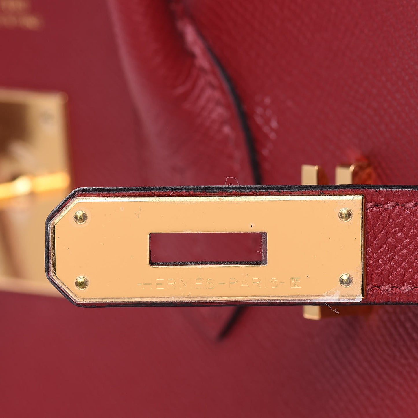 Epsom Birkin 30 Rouge Grenat