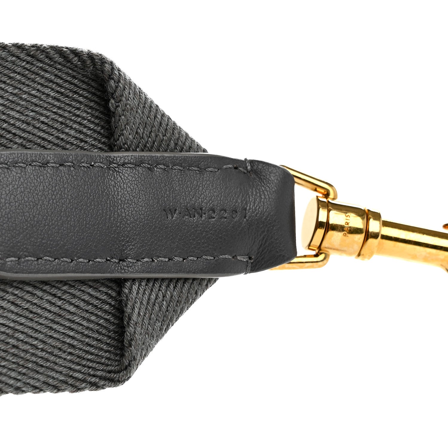 Celine Canvas Logo Strap Grey 5 of 5