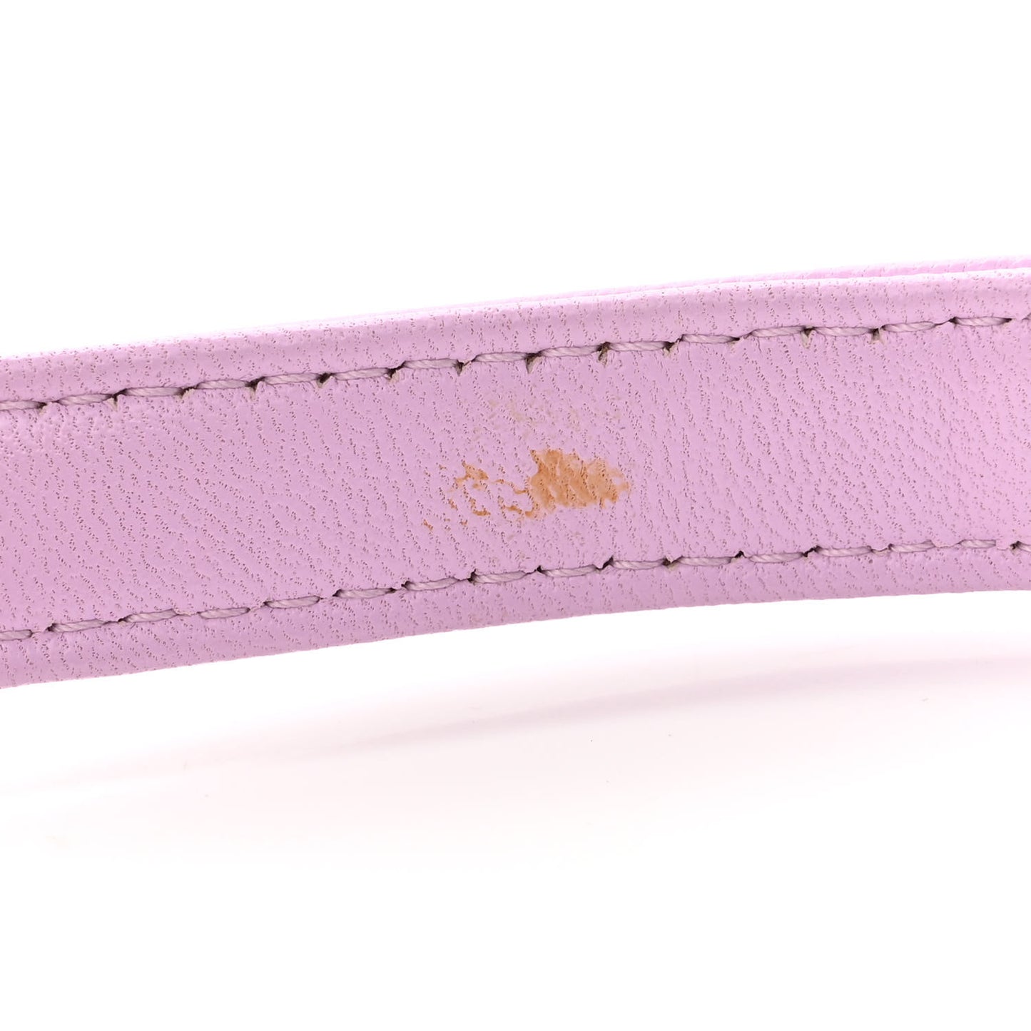 CHRISTIAN DIOR Lambskin Cannage Medium Lady Dior Purple