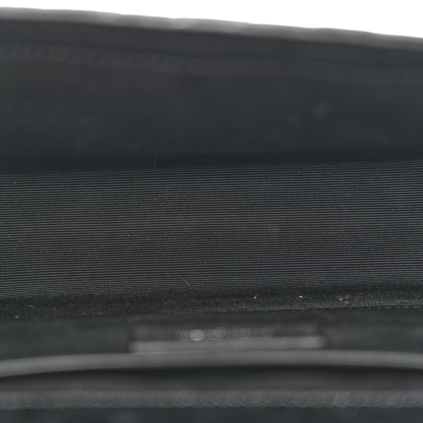 Grain De Poudre Textured Mixed Matelasse Triquilt Medium Monogram Satchel Black