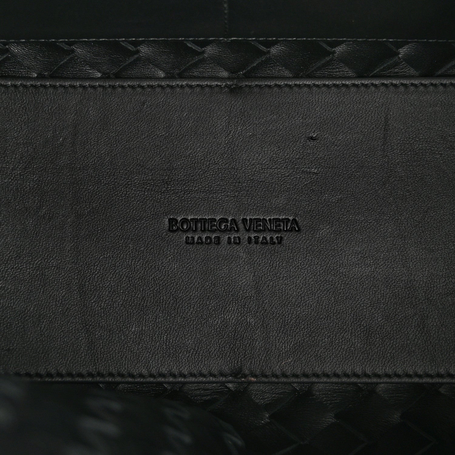 Bottega Veneta Nappa Intrecciato Medium Andiamo Shoulder Bag Black 6 of 9