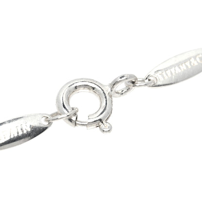 Tiffany Sterling Silver Diamond .03ct Elsa Peretti Diamonds by the Yard Pendant Necklace 4 of 6