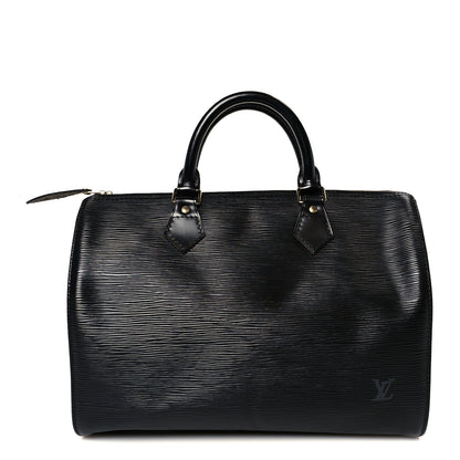 Louis Vuitton Epi Speedy 30 Black 1 of 11