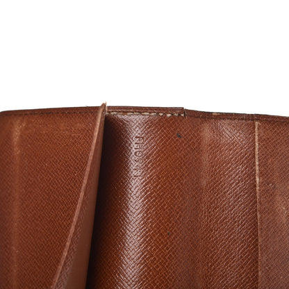 Louis Vuitton Monogram Simple Checkbook Holder Wallet 7 of 12