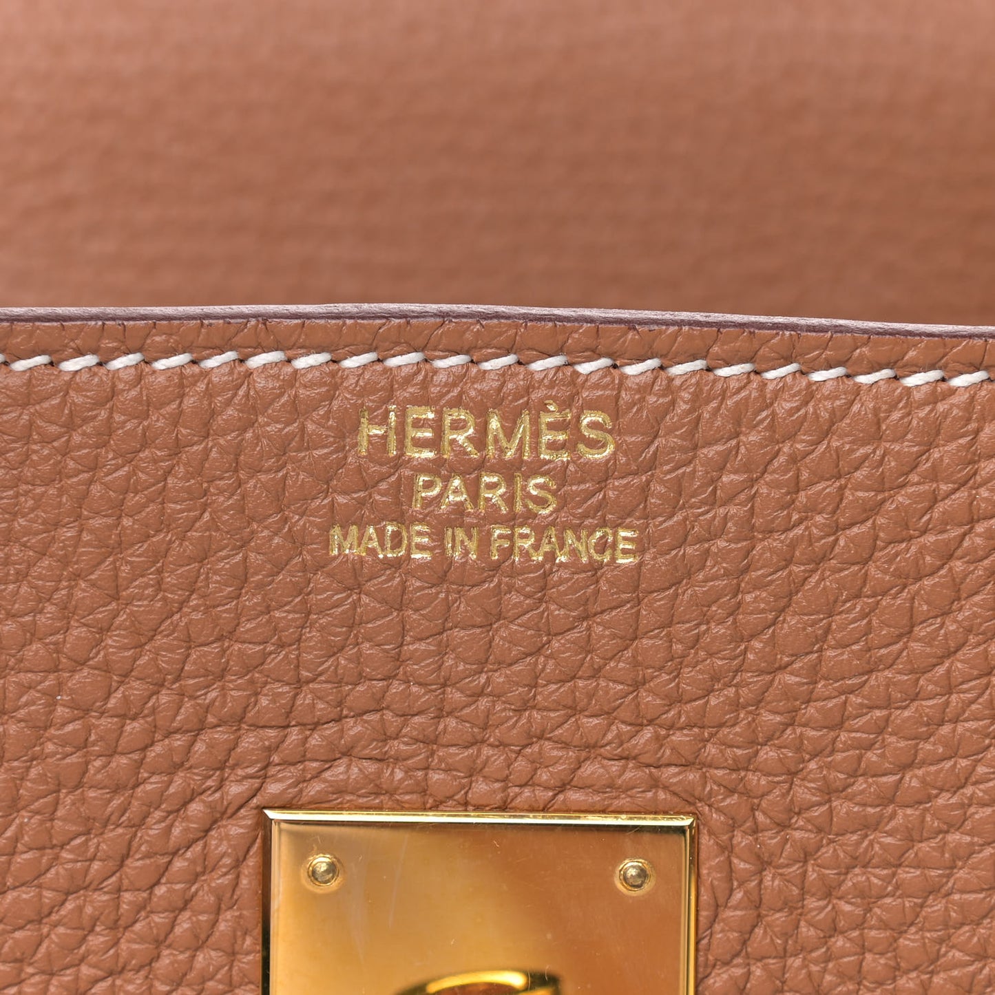 Togo Birkin 35 Gold