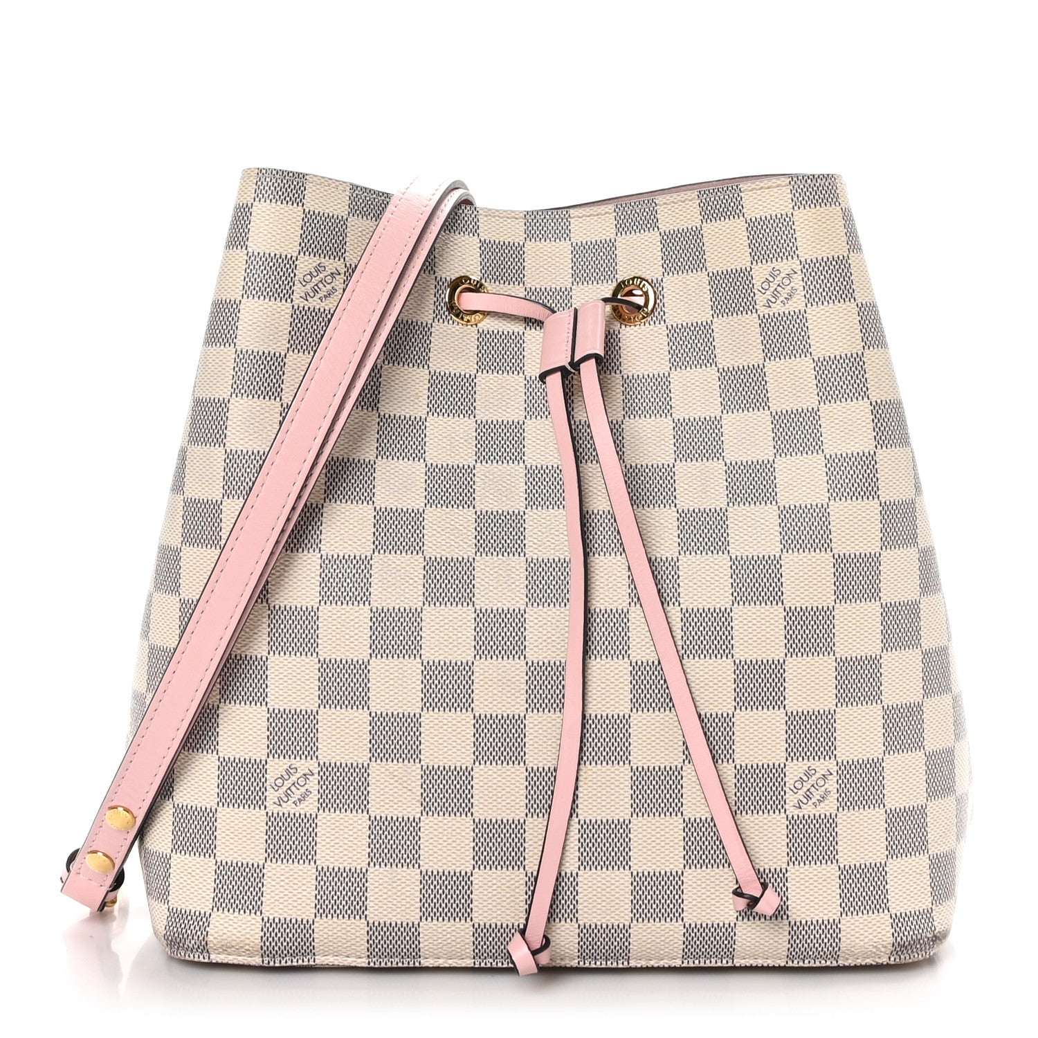 Louis Vuitton Damier Azur Neonoe MM Eau De Rose 1 of 10