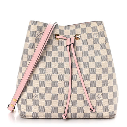 Louis Vuitton Damier Azur Neonoe MM Eau De Rose 1 of 10