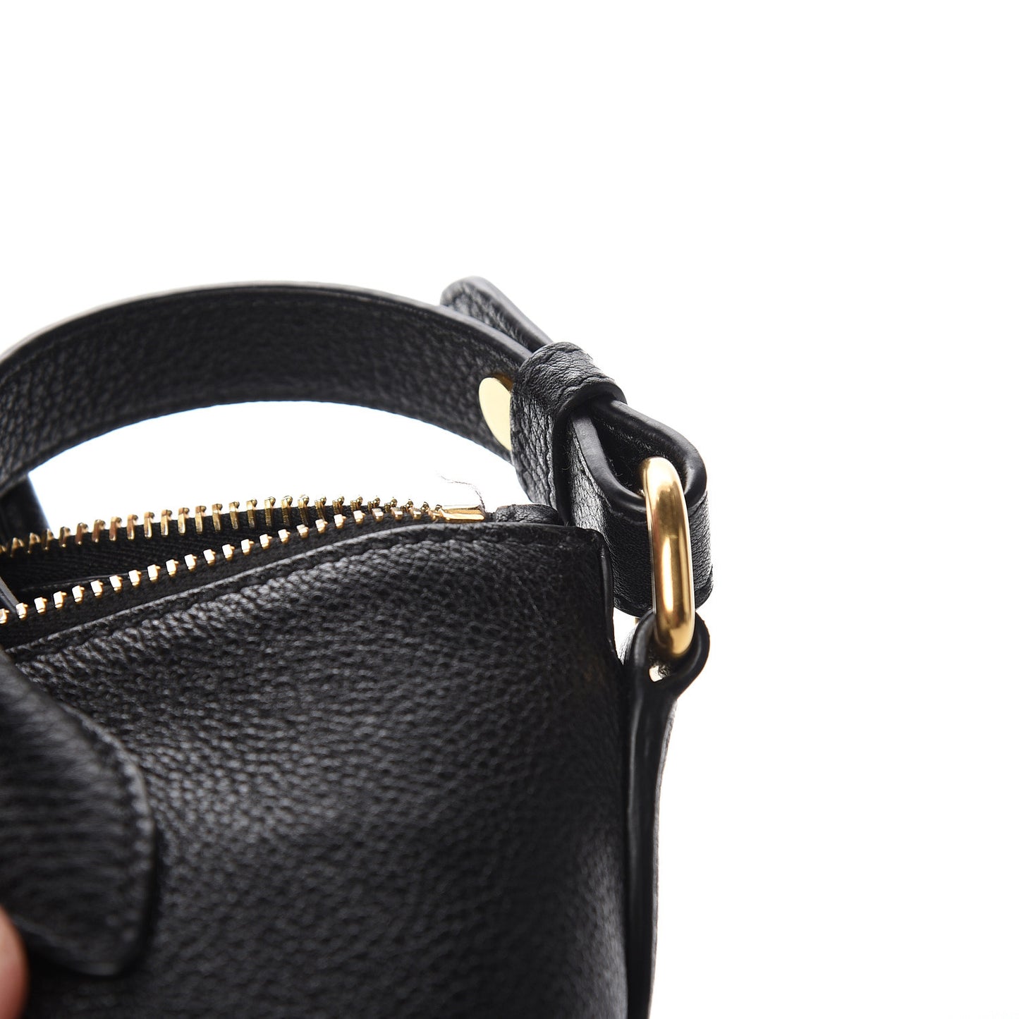 Vitello Daino Tote Black