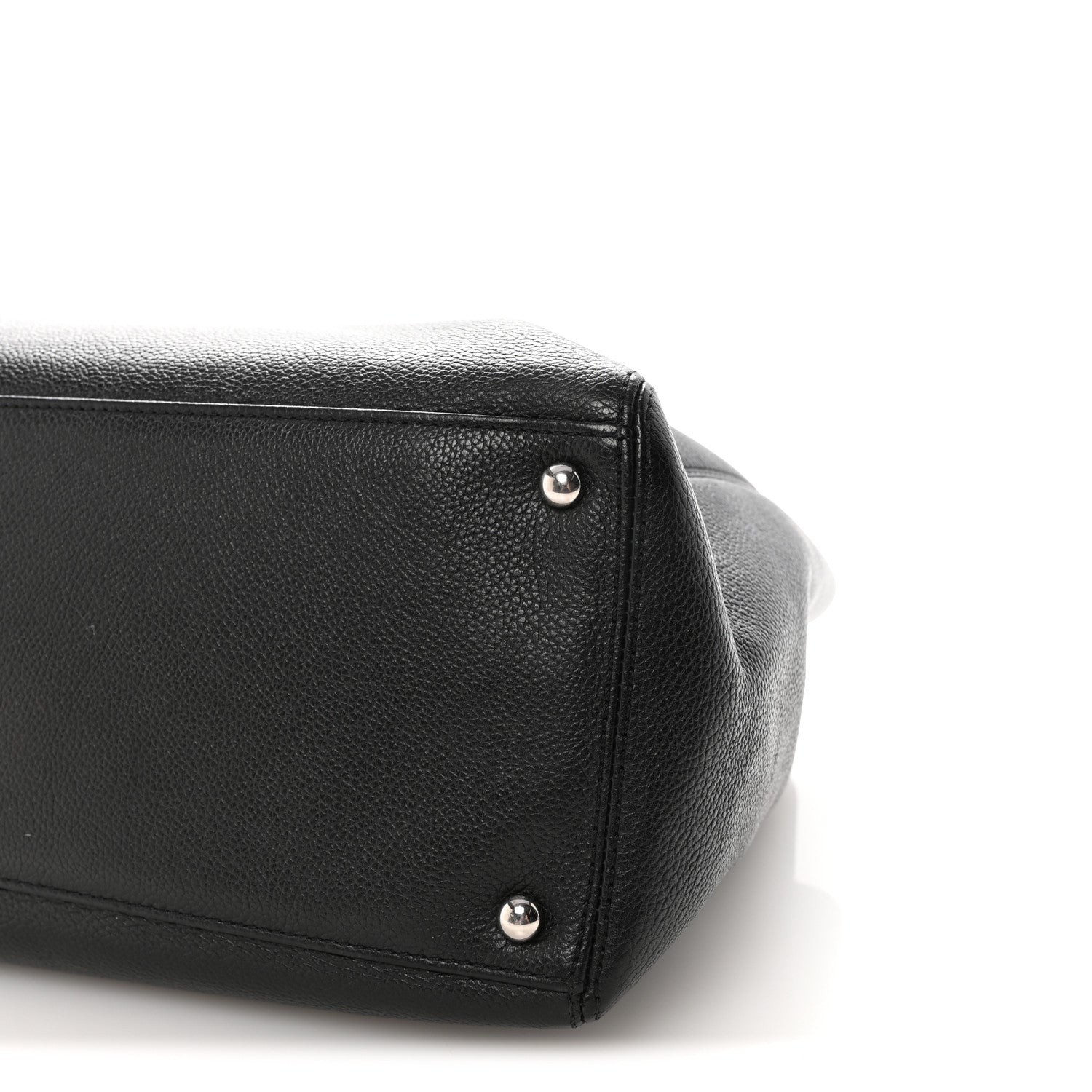 Chanel Calfskin Cerf Executive Shopper Tote Black 10 of 10