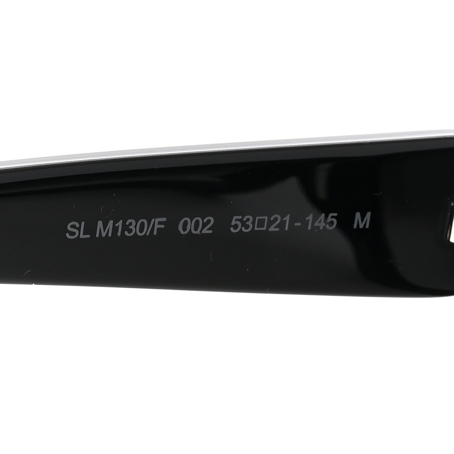 Saint Laurent Acetate Sunglasses SL M130 Black Black 6 of 7