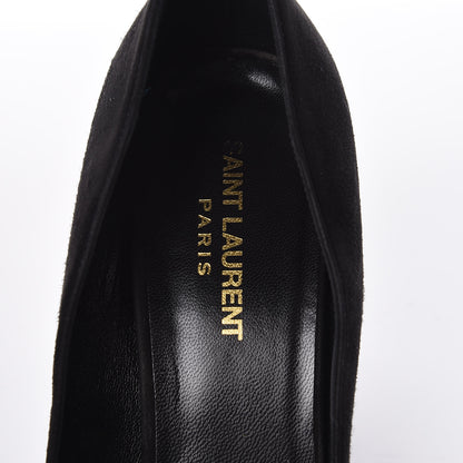 Saint Laurent Kid Scamosciato Babies 90 Pumps 41 Black 9 of 14